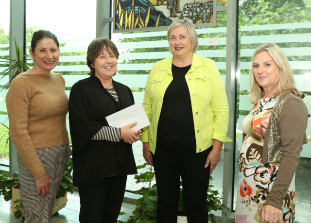 Orla McDonagh receiving her Arthouse residency