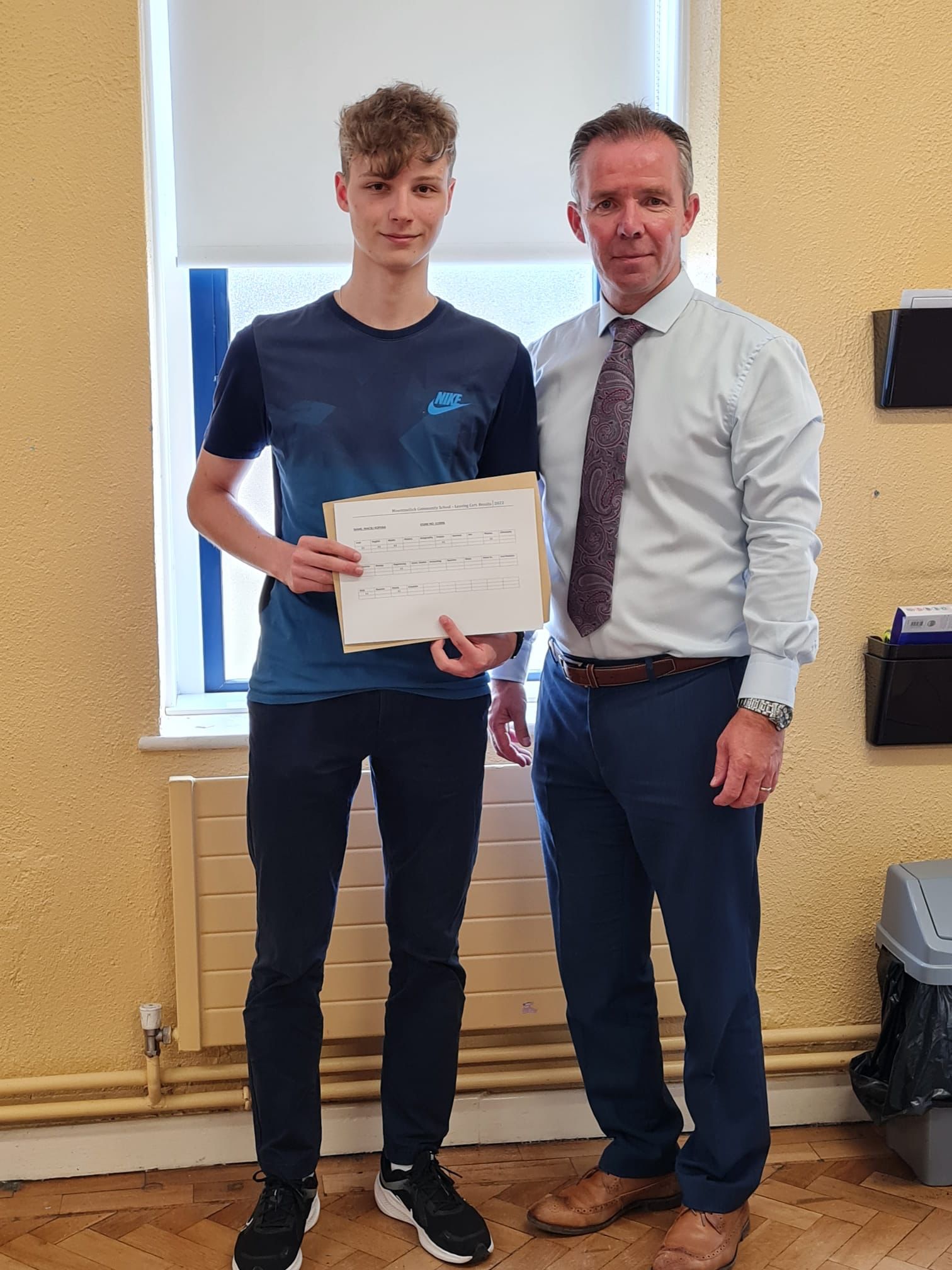 Mountmellic CS Leaving Cert results