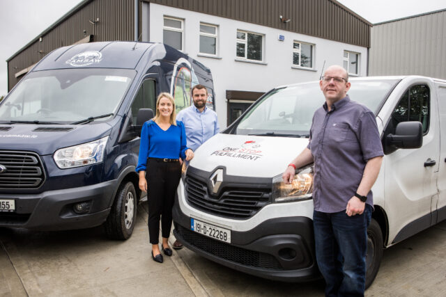 Paul Carney, Frances Quinn and Shane Murphy