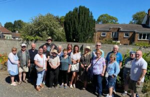 A Women's and Men's Shed group meet up