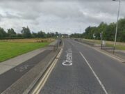 Cycle lane at Portlaoise CBS and Scoil Chriost Ri