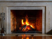 Fireplace house