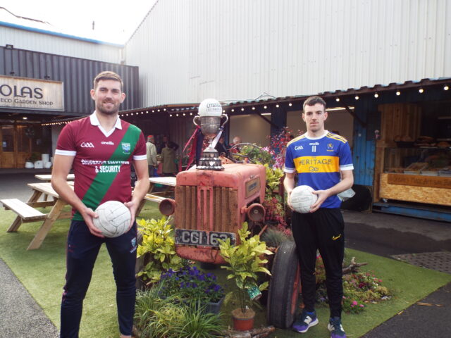 Keith Bracken and Matthew Finlay Laois senior football final