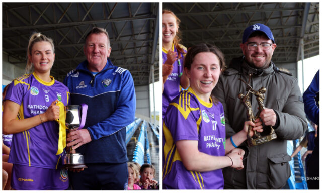 Roisin Kilmartin and Eimear Hassett St Brigid's Camogie