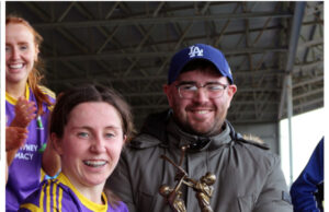 Roisin Kilmartin and Eimear Hassett St Brigid's Camogie