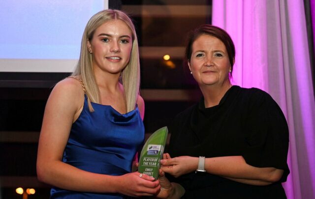 Emily Corbet Women's League of Ireland Player of the Year