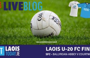 Live Blog - Laois u-20 Final