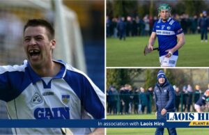 Laois hurlers Dan Shanahan