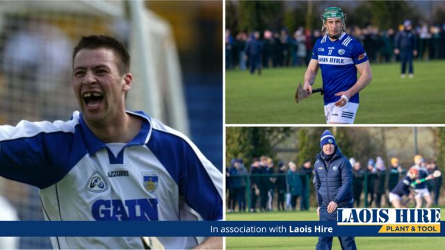 Laois hurlers Dan Shanahan