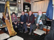 Christy Playing Harp