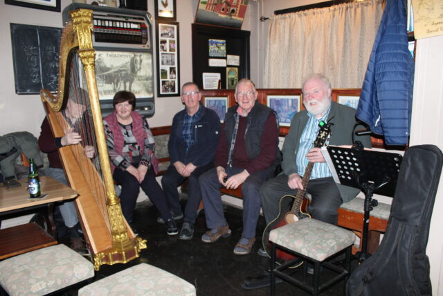 Christy Playing Harp