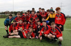 Clonaslee College Midlands Soccer League Winners