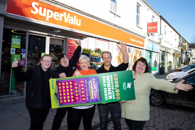 €200k Lottery Scratchcard win Abbeyleix Co Laois 003 Lotto