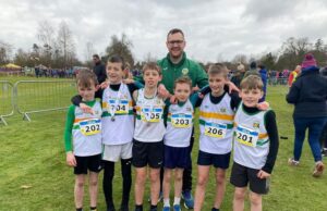Gold medal winning Boys u11 team with coach James Nolan (1)
