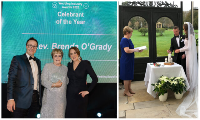 Laois Wedding Celebrant wins Three Major Irish Wedding Industry Awards Brenda O'Grady main
