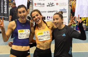 Ruby Millet who achieved the European U23 standard over the weekend