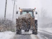 Salting the roads