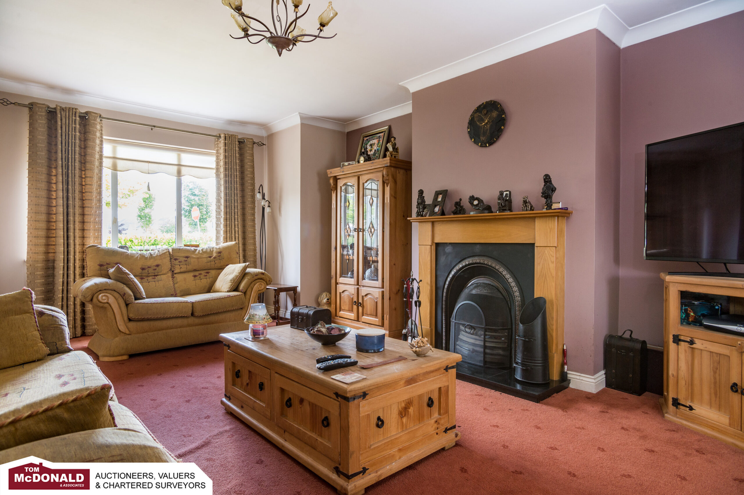 Living room of 156 Whitefields, Portarlignton
