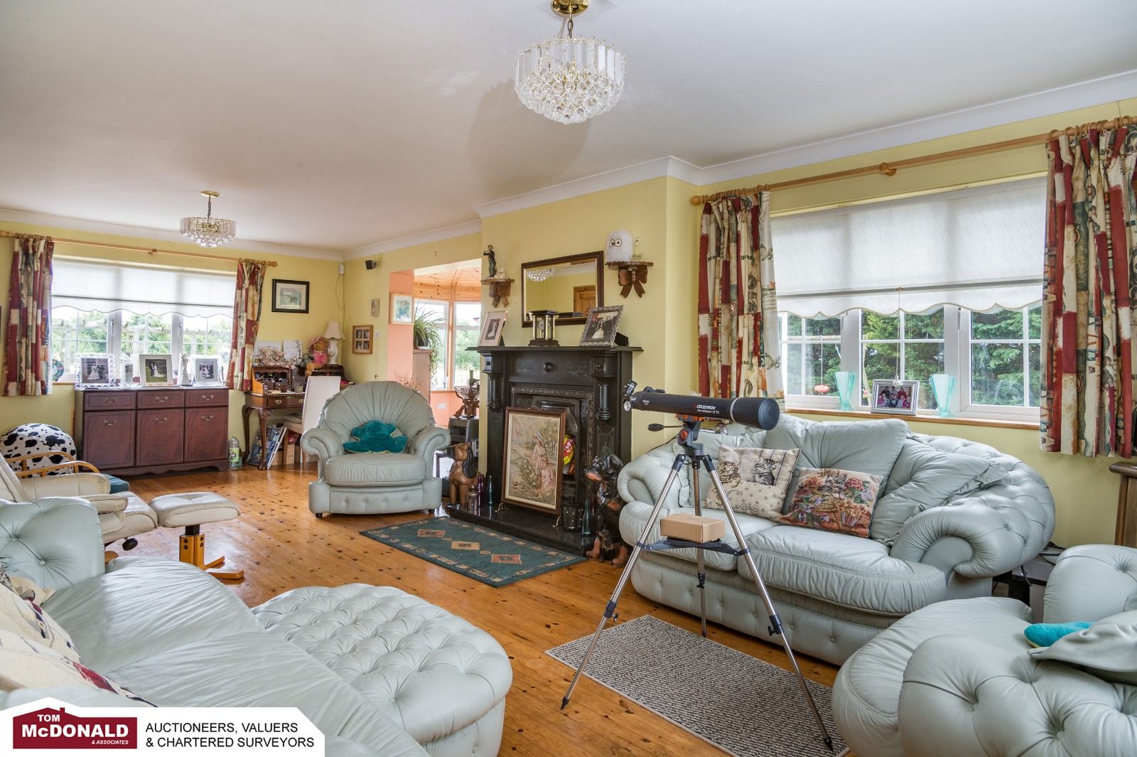 reception room of Clonsast Lower