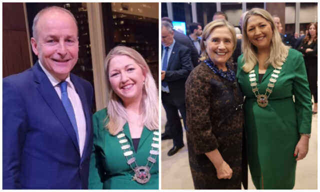 Thomasina Connell Micheal Martin Hillary Clinton