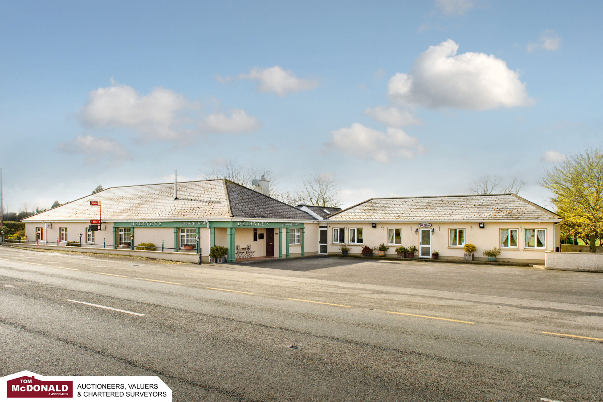 External photo of Delaney's Roadhouse