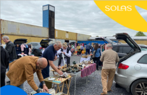 Car boot sale at Solas Eco Garden Centre Portarlington