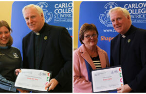 Carlow College scholarship winners article on LaoisToday