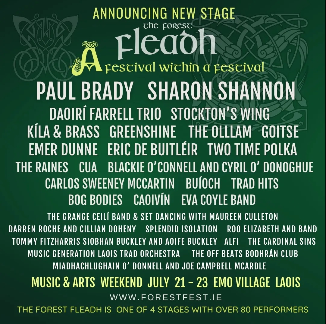 Forest Fest 2023 make their second line-up announcement including: James, Bell X1, Suzanne Vega, Peter Hook & The Light, and many more!