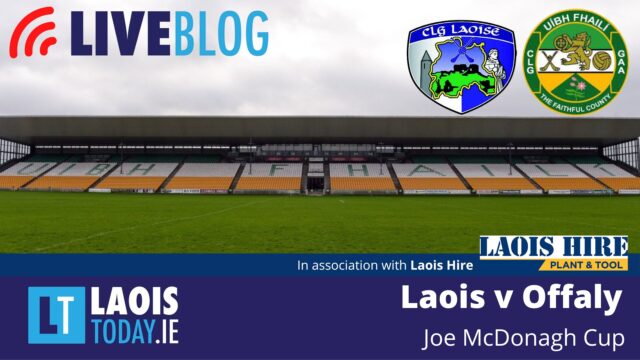 The LaoisToday live blog of Laois v Offaly in the Joe McDonagh cup