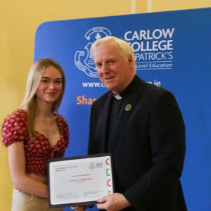 Carlow college scholarship winner Lucy Osborne