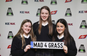 Sinead Slevin, Jill Sheehy and Carol Sheehy of Scoil Chriost Ri