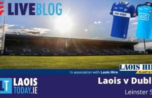 LaoisToday live blog of Laois v Dublin in the Leinster senior football championship