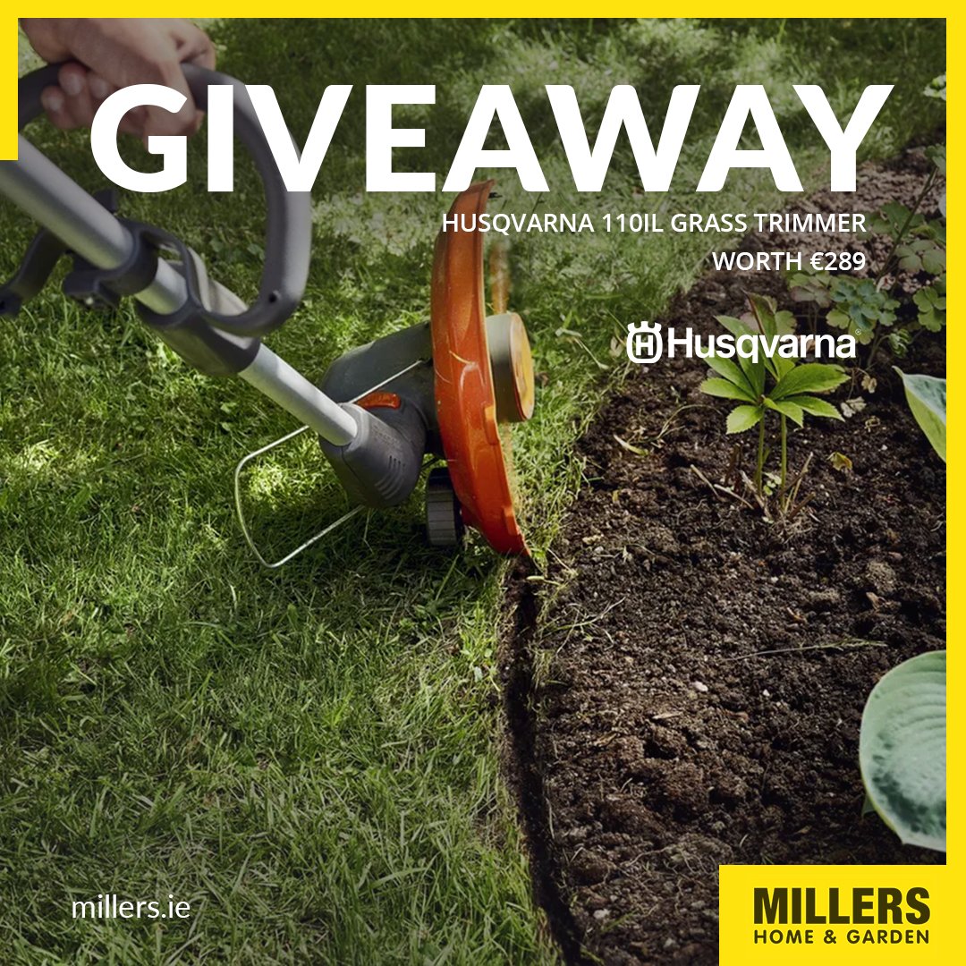 Husqvarna giveaway with Millers Home and Garden