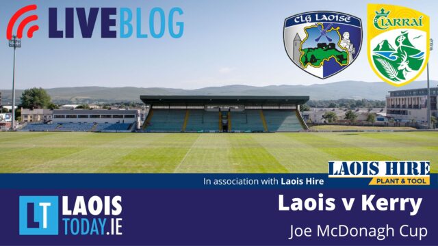 The Laois Today live blog of Laois vs Kerry in the Joe McDonagh Cup