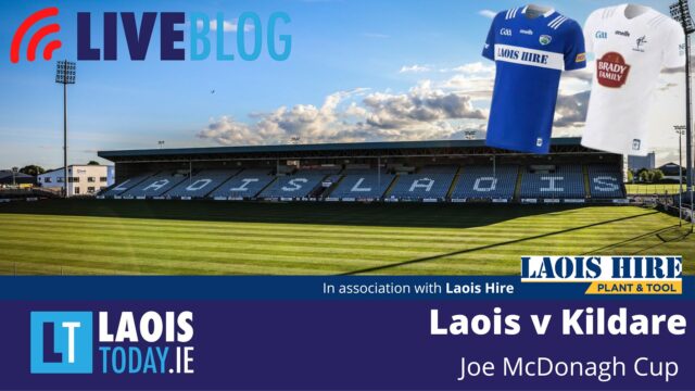 The laoisToday live blog of Laois V Kildare in the Joe McDonagh Cup