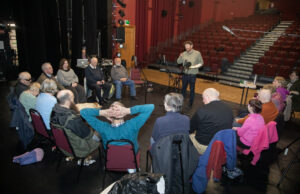 Sightless Cinema Network workshop photo Dunamaise Arts Centre