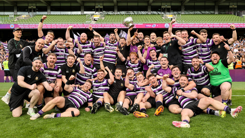 Laois man Adams among the try scorers as Terenure claim first All Ireland League title