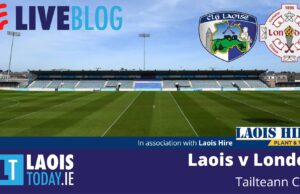 Laois take on London in the Tailteann Cup. Follow the LaoisToday live blog here