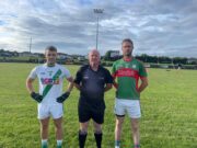 Evan Lowry Killeshin Des Cooney Referee Shane O'Neill Graiguecullen