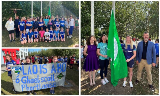 Gaelscoil Phortlaoise Green Flag main