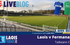 the Laois Today live blog of Laois v Fermanagh in the Tailteann Cup