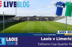 The Laois Today live blog of Laois v Limerick in the Tailteann Cup quarter final
