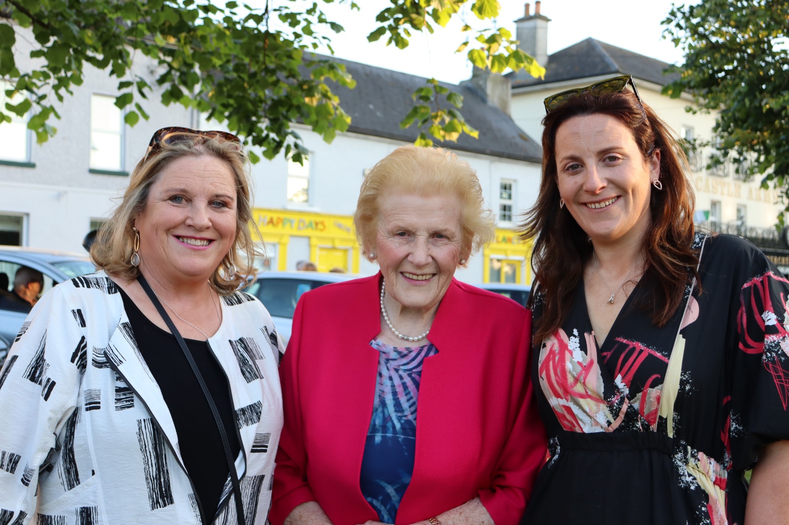 Mary and Jenny Miller of Fifty-Seven boutique with Anna-May McHugh