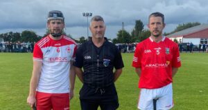 Mountrath referee Alan Doheny Trumera IHC