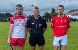 Mountrath referee Alan Doheny Trumera IHC