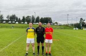 Alan Lynch Abbeyleix Kieran Bowe Referee The Harps