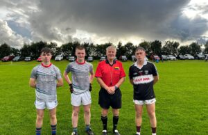 Stradbally Parish Gaels Pauric Ramsbottom Conor McDonald Referee Pat Moran Na Fianna Og Callum McElroy