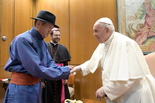 Pope Francis Mongolia