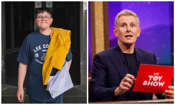 Fiachra Dooley Late Late Toy Show