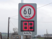 Speed Radar Sign